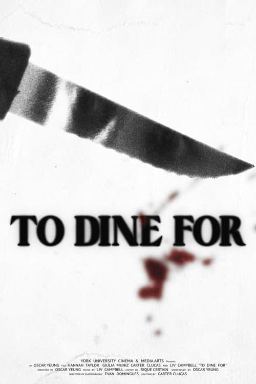 To Dine For (2026-04-13) poster